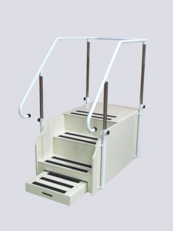 Click Here To Enlarge This Photo Of Heavy Duty Compact Rehab Steps