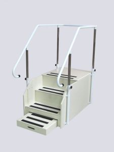 Heavy Duty Compact Rehab Steps
