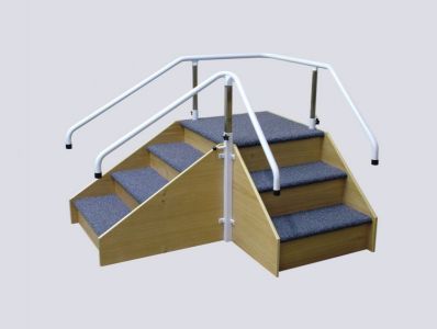 Corner Rehab Steps